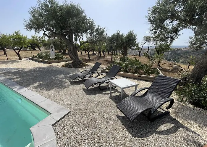 Il Carrubo Val Di Noto Con Piscina Privata Вилла *